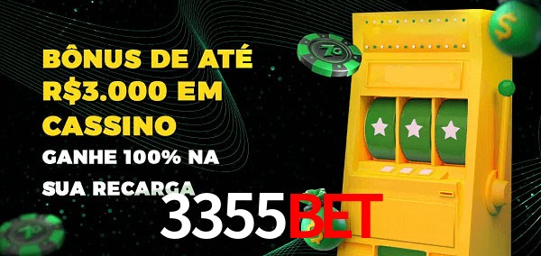 3355bet melhor bônus de depósito